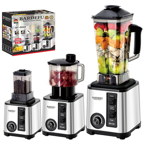 <span class=keywords><strong>Moulinex</strong></span> Robot de Cuisine BARDEFU 9500W 3 en 1, Mélangeur Professionnel de Comptoir Commercial Robuste Silver Crest - Product Image 6
