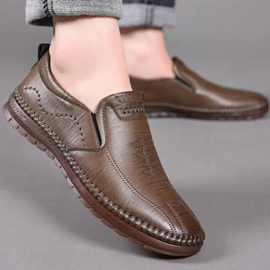 รองเท้าหนังผู้ชาย 2026 ฤดูร้อนและฤดูใบไม้ร่วง รองเท้าหนังแท้แบบลำลองสำหรับธุรกิจ พื้นยางนุ่มกันลื่น สวมใส่สบาย ใช้งานได้หลากหลาย - Product Image 2