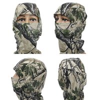 Camuflaje protector facial completo pasamontañas gorra de protección solar táctica para bicicleta caza deporte bicicleta montar