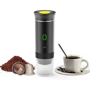 Nouvelle génération de machine à café expresso portable de voyage électrique 12V/220V, personnalisable, pour l'extérieur, mini capsule, café moulu - Product Image 1