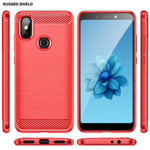 Custodia protettiva antiurto in fibra di carbonio con scudo robusto custodia antiurto antiurto antigraffio in TPU <span class=keywords><strong>per</strong></span> <span class=keywords><strong>Xiaomi</strong></span> 6X - Product Image 1