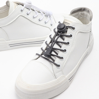 Lacets de chaussures en polyester sans cravate pour sports de plein air lacets élastiques paresseux pour chaussures de course