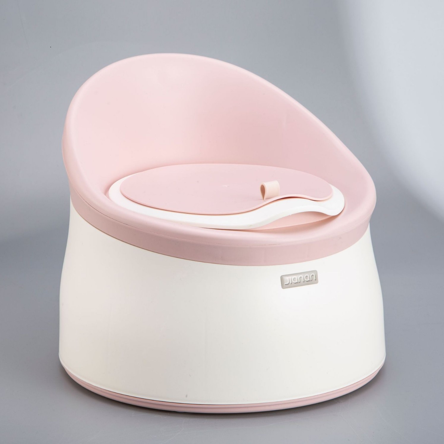 Heart round pink