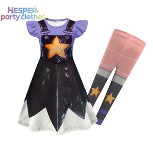 Disfraz de Cosplay para Niños de la Película Infantil HESPER, con Falda con Volantes y Mangas Cortas, Tela de Seda de Leche - Product Image 3