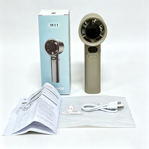 Mini-ventilateur portable, nouveau modèle transfrontalier, silencieux, rechargeable par USB, ventilateur électrique portatif - Product Image 6