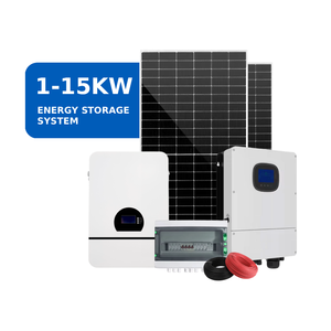 Inversor de 10kW, 15kW, 5kW Monofásico de 12V MPPT, Sistema de Batería de Litio para Panel <span class=keywords><strong>Solar</strong></span>, para el Hogar - Product Image 1