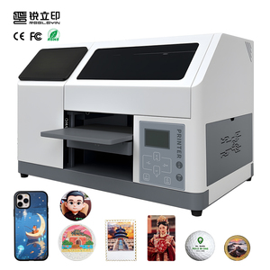 Stampante UV Flatbed A4 All-in-One Automatica a Getto d'Inchiostro 21x34cm per Cover Telefoni, Carte PVC e Foto - Vendita Calda - Product Image 1