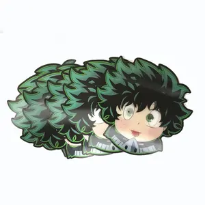 Wholesale Die Cut Sticker 3D Anime Sticker Lenticular die cut Sticker