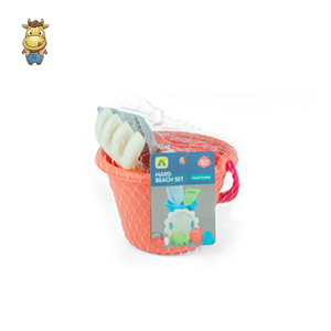 Ensemble de seaux de plage pour enfants, 8 pièces, avec arrosoir, râteau, pelle, moules d'animaux, jouets d'été - Product Image 2