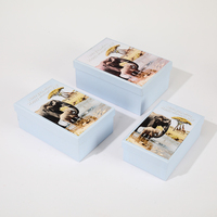 Ensemble de boîtes d'expédition pliables en carton ondulé rose magnétique biodégradable personnalisées avec pelliculage mat pour emballage de Noël de chaussettes et de fourrures