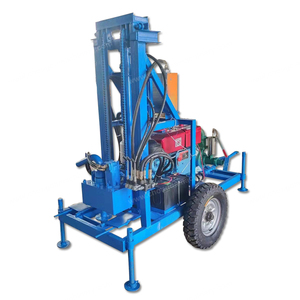 Usine professionnelle, bon <span class=keywords><strong>prix</strong></span>, foreuse hydraulique diesel portable de 200 m pour puits d'eau/machine de forage de puits d'eau - Product Image 1