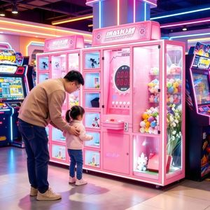 Machine de jeu à prix en 10 secondes Luxury Challenge, machine de distribution de cadeaux à monnayeur, borne d'arcade commerciale avec jeu de chronométrage et armoire à prix - Product Image 1