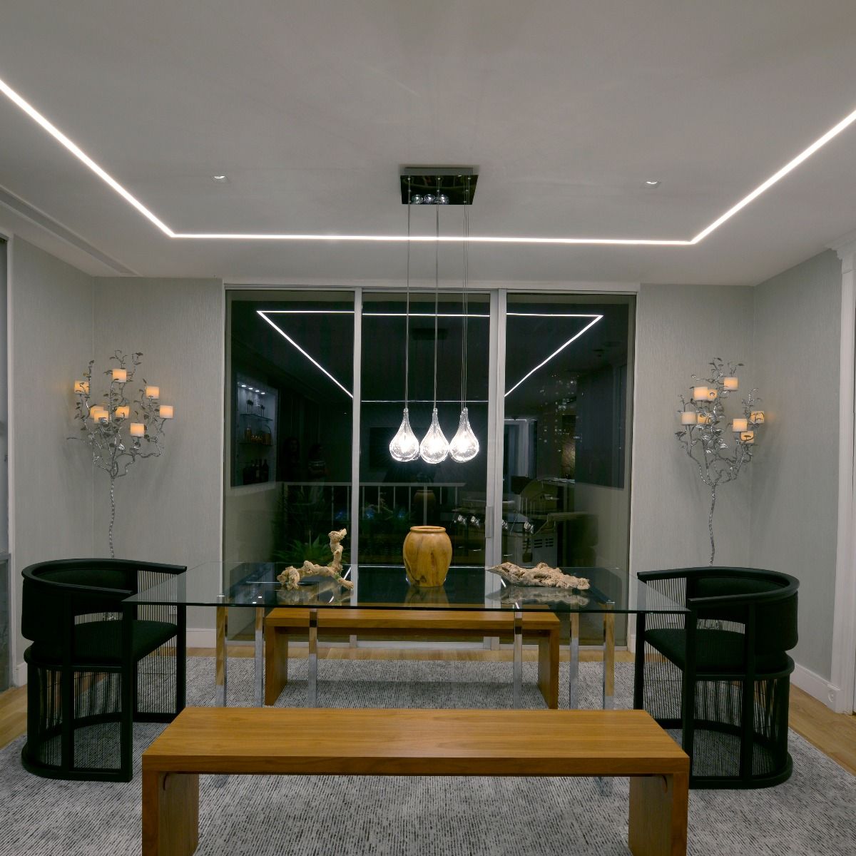 Подвесной светодиодный светильник для столовой Travelcool с подвесным краем, люстра на крышу, внутреннее освещение, люстра