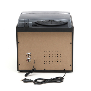 Système de lecteur de disques vinyles Hi-Fi multifonction avec tourne-disque 3 vitesses, combo <span class=keywords><strong>CD</strong></span> <span class=keywords><strong>et</strong></span> <span class=keywords><strong>cassette</strong></span>, encodage MP3 USB/SD, fournisseur OEM - Product Image 6