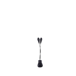 Led Clip <b>Light</b> Dual Arm 4 Led Rechargeable Battery Powered Music Stand Lamp White With Usb Charging And Brightness Control - Product Image 3