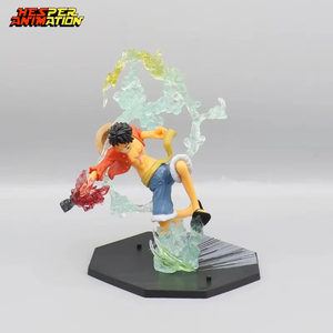 Figurines de personnages d'anime en PVC HESPER, 5 styles, unisexe, Fire Ace Luffy Sanji, modèle et jouet de dessin animé inspiré de l'animation japonaise - Product Image 2