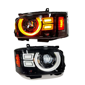 Ricambi Auto fari Hiace200 2005-2018 all'ingrosso Auto luci Led per <span class=keywords><strong>Toyota</strong></span> Hiace 200 05-18 lungo Van Defender Style - Product Image 1