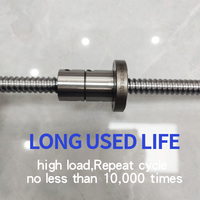 Tornillo de Bolas C1 C2 C3 C5 C7, Rodamiento Lineal de Doble Tuerca, Tornillo de Bolas de Acero DFU1605 SFU1610 SFU1605 con Juego Completo de Tuercas y Tornillos
