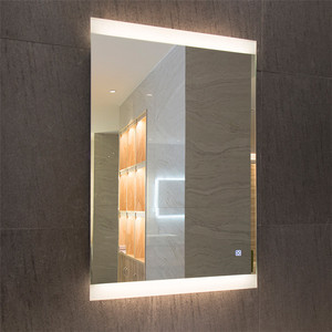 Baño de hotel de fábrica al por mayor de alta calidad Baño montado en la pared Sensor táctil Baño de espejo Led inteligente - Product Image 3