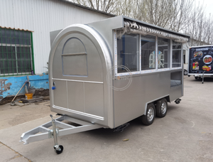 Camion de cuisine chinoise, remorque de restauration la plus vendue, chariot de restauration rapide mobile, chariot standard européen avec fenêtre de service et armoire aux États-Unis - Product Image 6