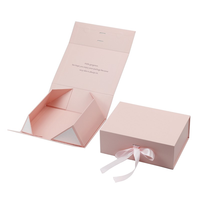 Boîte cadeau de luxe artisanale en carton grand format pour robe de mariée, avec fermeture magnétique, gaufrage or/argent, pliable, blanche/noire