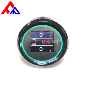 Nuovo strumento di alta qualità per auto Golf cart strumento booster indicatore di temperatura olio indicatore 1.44 "display quadrato rotondo