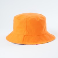 Yukaihe Custom Reversibele Geborduurde Bucket Hats van Katoen, All-over Print voor Dames en Kinderen