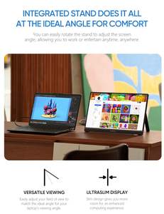 <span class=keywords><strong>Arzopa</strong></span> A1 15.6 pouces 1080P 45% NTSC FHD <span class=keywords><strong>Portable</strong></span> jeu USB <span class=keywords><strong>moniteur</strong></span> écran Extender pour ordinateur <span class=keywords><strong>portable</strong></span> Mobile <span class=keywords><strong>moniteur</strong></span> <span class=keywords><strong>Portable</strong></span> - Product Image 4