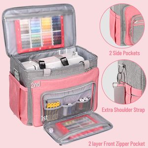 Sac de transport pour machine à coudre, chariot roulant, sac de voyage pour machine à coudre, organisateur - Product Image 4