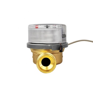 Compteur d'eau froide à jet unique mécanique en laiton, type sec, DN20, IP68, OEM, à impulsions - Product Image 4
