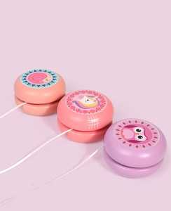 Jouet en <span class=keywords><strong>bois</strong></span> naturel classique personnalisé pour enfants, jeu en boucle avec <span class=keywords><strong>yoyo</strong></span> en <span class=keywords><strong>bois</strong></span> - Product Image 3