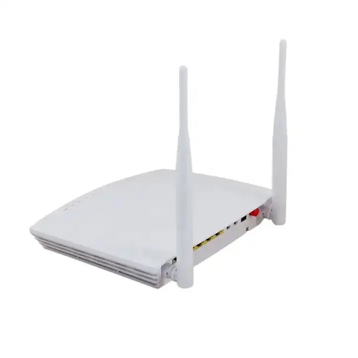 Vente en gros XPON ONU ONT 1GE + 3FE + 1OTS + WiFi HGU 2.4G & 5G WiFi double bande ONT EPON/GPON anglais FTTH routeur ONU