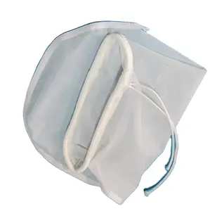 saco de filtro de malha de nylon de tamanho personalizado guanlin saco de filtro de cilindro de nylon