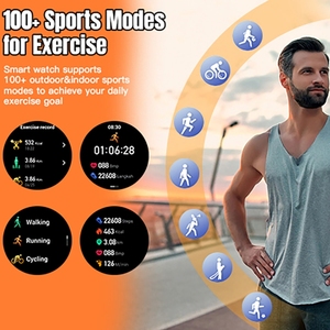 <span class=keywords><strong>Reloj</strong></span> <span class=keywords><strong>Inteligente</strong></span> Moderno <span class=keywords><strong>LEMFO</strong></span> LF35 con Pantalla Redonda AMOLED y Correa de Silicona, Compatible con Monitoreo de Salud - Product Image 3