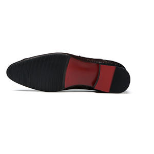 Men's retro fashion genuine leather business formal <b>shoes</b> for casual office, formal wedding party, business wear, spring insole - Product Image 5