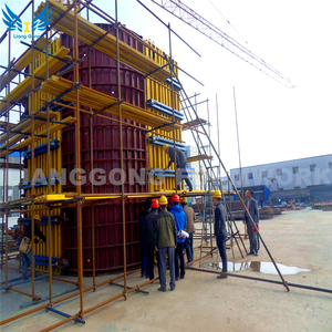 Lianggong xây dựng tường ván khuôn H20 gỗ chùm màu vàng sơn thép 4.8kg mỗi mét cột Loại ván khuôn - Product Image 4