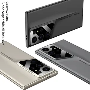 Coque de téléphone mate à lame ultra-mince pour Samsung <span class=keywords><strong>Galaxy</strong></span> S24 S23 <span class=keywords><strong>S22</strong></span> Ultra <span class=keywords><strong>Protection</strong></span> de l'objectif givré antichoc - Product Image 5