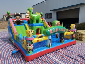 Château gonflable de grande taille en PVC personnalisé Château gonflable de requin pour enfants et centre commercial - Product Image 3