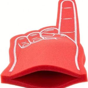 <b>EVA</b> Cheer Foam Hand Cheerleading Cheering Finger Foam Prop Bulk Order Discount - Product Image 6