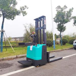 <span class=keywords><strong>1500kg</strong></span> 1.5ton 2 Ton 3M 3300lbs China Mini Pick Up <span class=keywords><strong>Stacker</strong></span> Palet eléctrico completo con patas anchas ajustables o fijas - Product Image 5