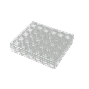 Plastic Storage Jars 6g Set Of 30 With Screw Caps Cosmetic Dispensers Cylinder Shape Injection Molding Empty Bottles For Beauty - Product Image 4