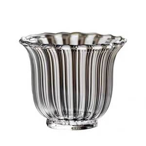 Tazza in Vetro Trasparente da 80ml con Design a Petali di Fiori per <span class=keywords><strong>Caffè</strong></span> <span class=keywords><strong>e</strong></span> Tè - Product Image 1