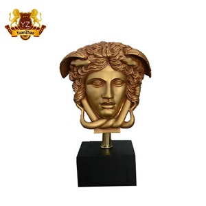 La Tentación <span class=keywords><strong>de</strong></span> Bronce <span class=keywords><strong>de</strong></span> la Cabeza <span class=keywords><strong>de</strong></span> Medusa, Mitología <span class=keywords><strong>Griega</strong></span>, Escultura <span class=keywords><strong>de</strong></span> Bronce Fundido en Frío - Product Image 3