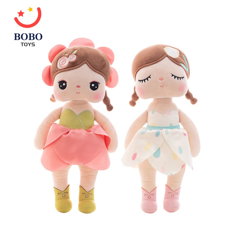 Плюшевые куклы принцессы, мягкие плюшевые игрушки, красивый цветок, фея, ангела, кукла для девочек, плюшевая подушка, подарки на день рождения