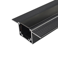 Rail magnétique linéaire 2 m Accessoires d'éclairage sur rail magnétique Kits de rail magnétique de plafond 2 mètres Connecteur d'angle d'alimentation 48V
