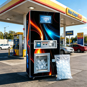 Distributeur automatique de glace à osmose inverse de qualité alimentaire, 459 kg/jour, emballage entièrement automatique, personnalisable pour restaurant, filtration 5 étapes - Product Image 1