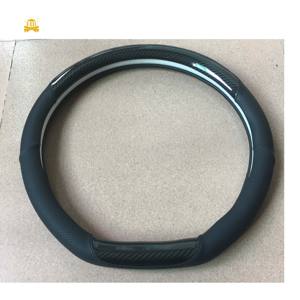 <span class=keywords><strong>Funda</strong></span> para <span class=keywords><strong>Volante</strong></span> de Coche en Fibra de Carbono con <span class=keywords><strong>Forma</strong></span> de <span class=keywords><strong>D</strong></span>, Accesorios Universales para Auto - Product Image 4