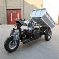 ZYZ-185 Camion benne électrique minier à trois roues avec essieu arrière à insertion directe pour le transport souterrain de minerai de fer