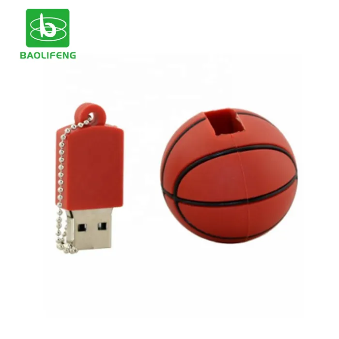 Basket-Ball personnalisé Sport Balle USB Lecteur Flash 512 mb/1 gb/2 gb/4 gb/8 go/16 go/32g/64 gb/128 go Mémoire Haute