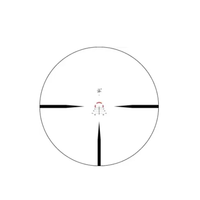 Optique tactique 1-6x24 SFP en alliage d'aluminium, lunette de chasse à deuxième plan focal, entièrement multicouche, base de montage de 30 mm, LPVO compact